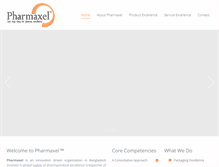 Tablet Screenshot of pharmaxel.com